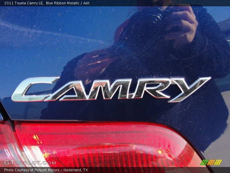 Blue Ribbon Metallic / Ash 2011 Toyota Camry LE