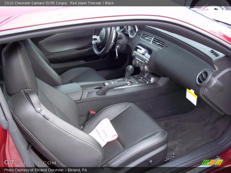 Red Jewel Tintcoat / Black 2010 Chevrolet Camaro SS/RS Coupe