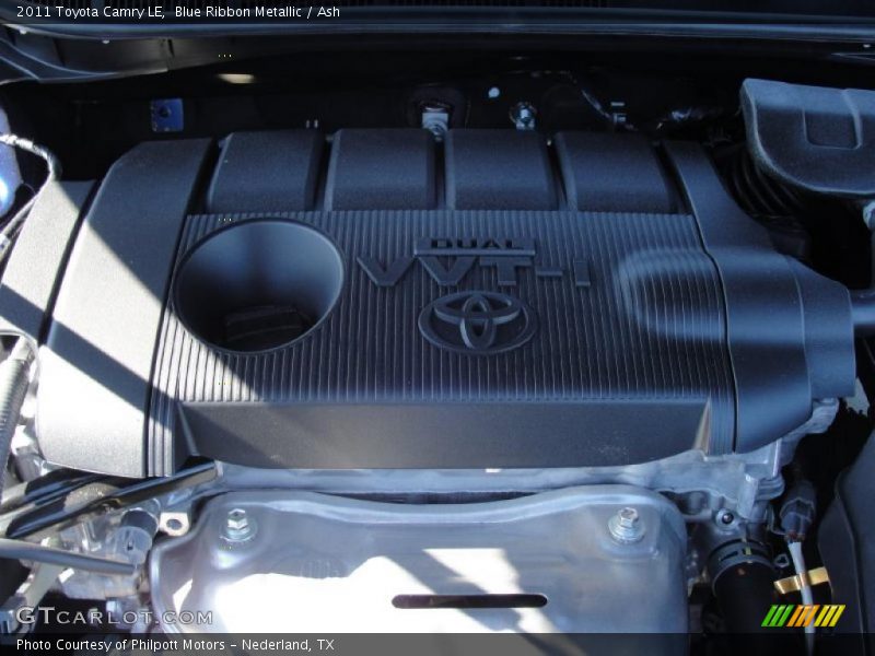 Blue Ribbon Metallic / Ash 2011 Toyota Camry LE