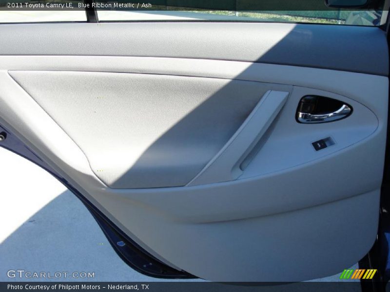 Blue Ribbon Metallic / Ash 2011 Toyota Camry LE
