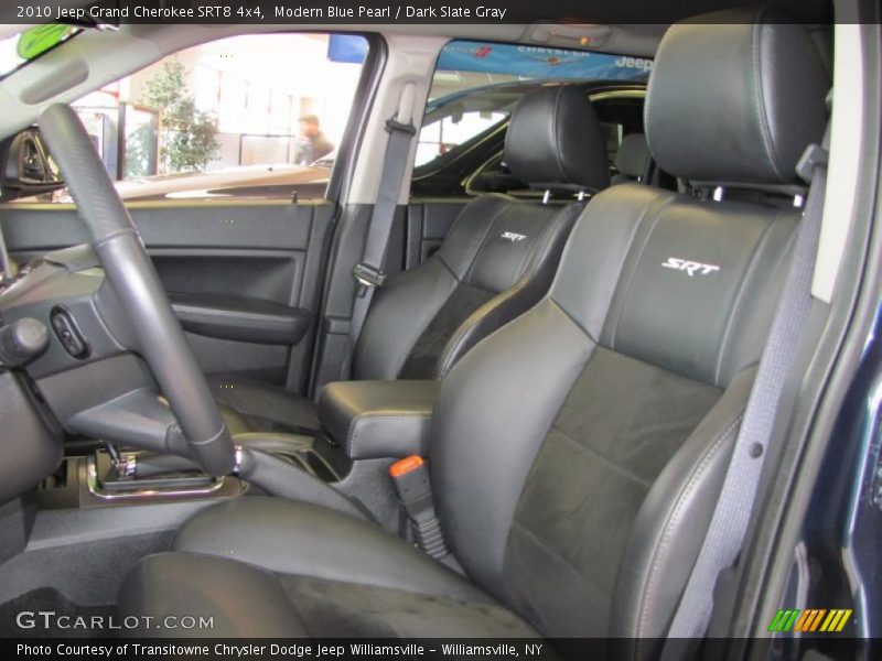  2010 Grand Cherokee SRT8 4x4 Dark Slate Gray Interior