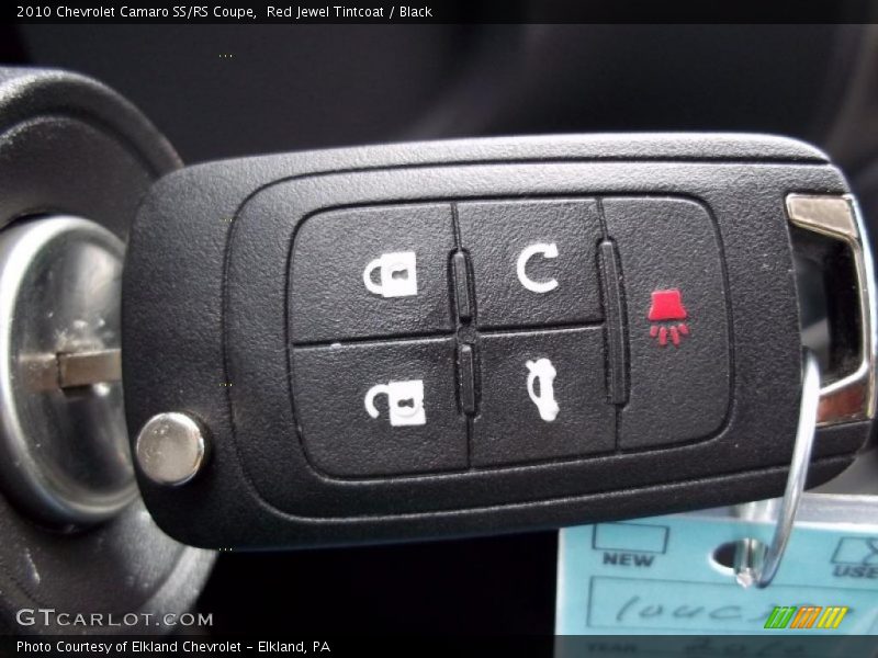 Red Jewel Tintcoat / Black 2010 Chevrolet Camaro SS/RS Coupe