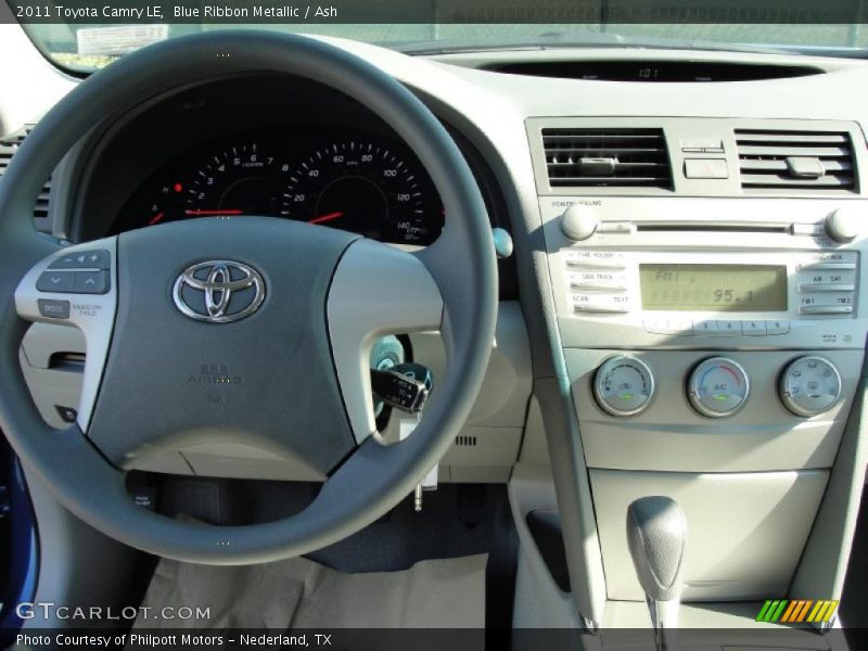 Blue Ribbon Metallic / Ash 2011 Toyota Camry LE