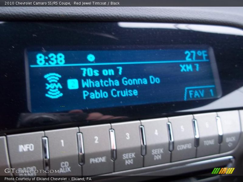 Red Jewel Tintcoat / Black 2010 Chevrolet Camaro SS/RS Coupe