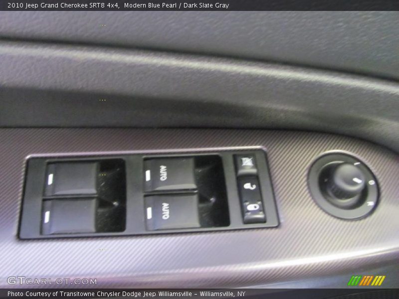 Modern Blue Pearl / Dark Slate Gray 2010 Jeep Grand Cherokee SRT8 4x4