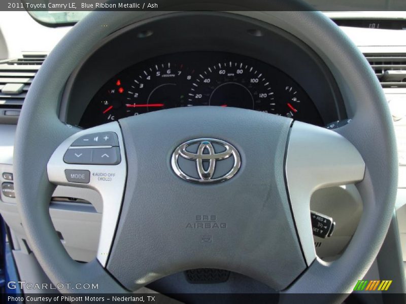 Blue Ribbon Metallic / Ash 2011 Toyota Camry LE