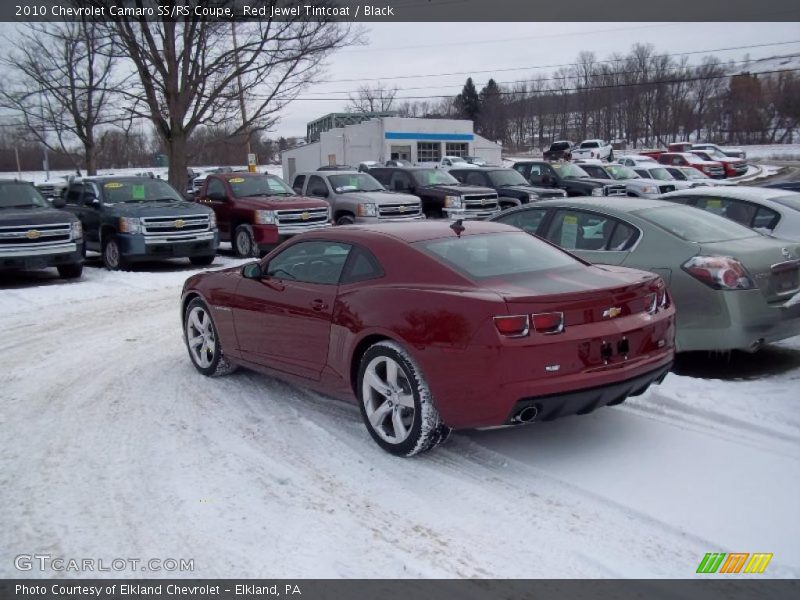 Red Jewel Tintcoat / Black 2010 Chevrolet Camaro SS/RS Coupe