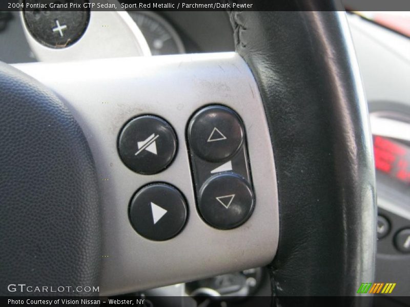 Sport Red Metallic / Parchment/Dark Pewter 2004 Pontiac Grand Prix GTP Sedan