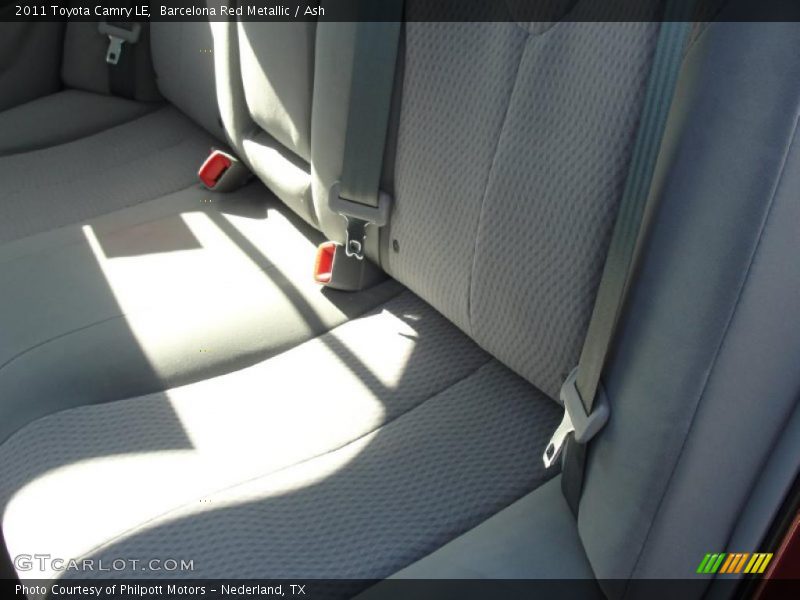 Barcelona Red Metallic / Ash 2011 Toyota Camry LE