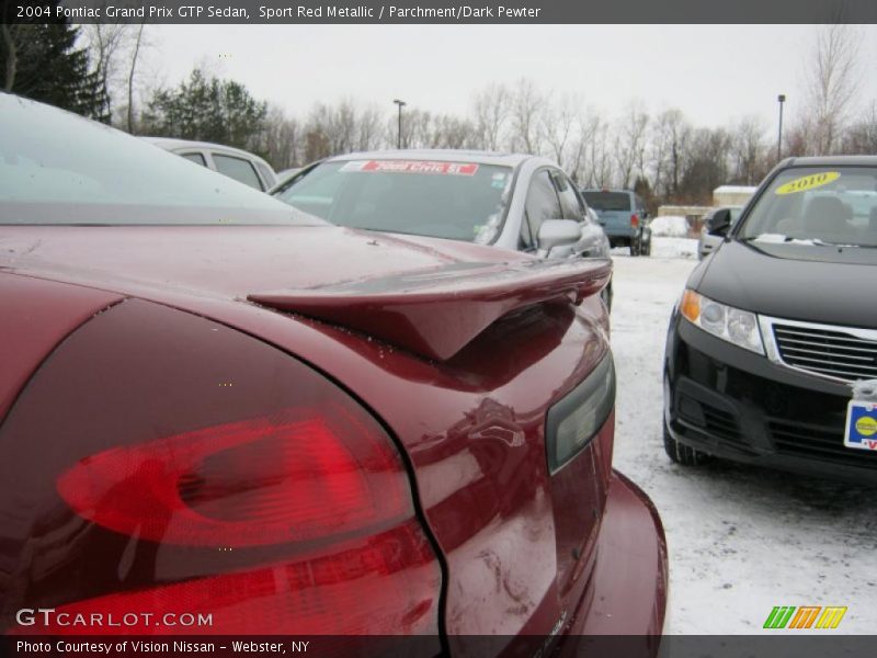 Sport Red Metallic / Parchment/Dark Pewter 2004 Pontiac Grand Prix GTP Sedan