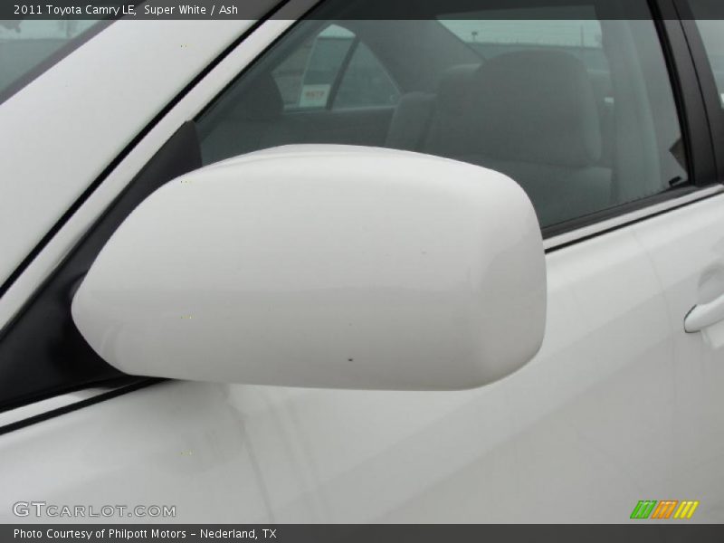 Super White / Ash 2011 Toyota Camry LE