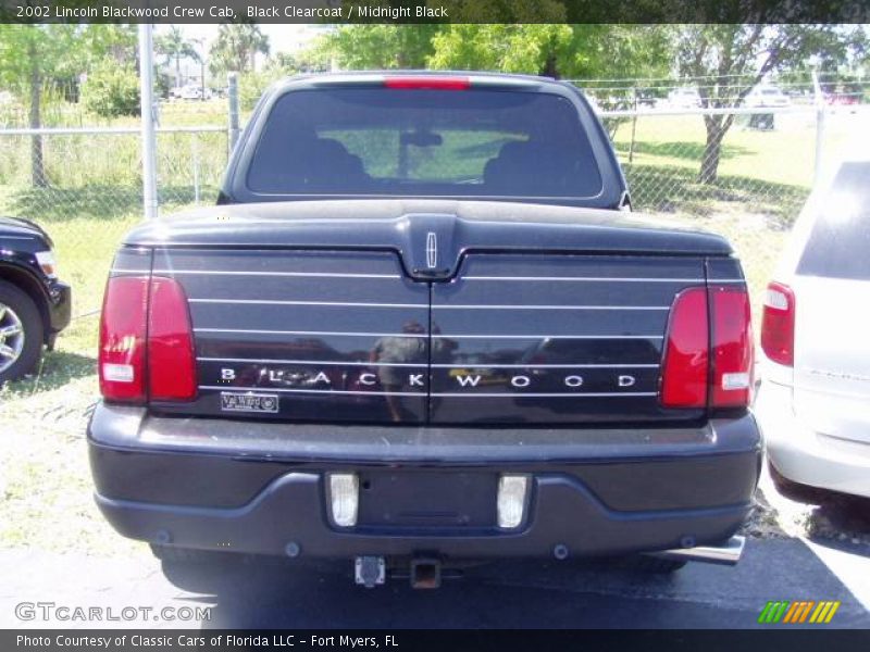 Black Clearcoat / Midnight Black 2002 Lincoln Blackwood Crew Cab