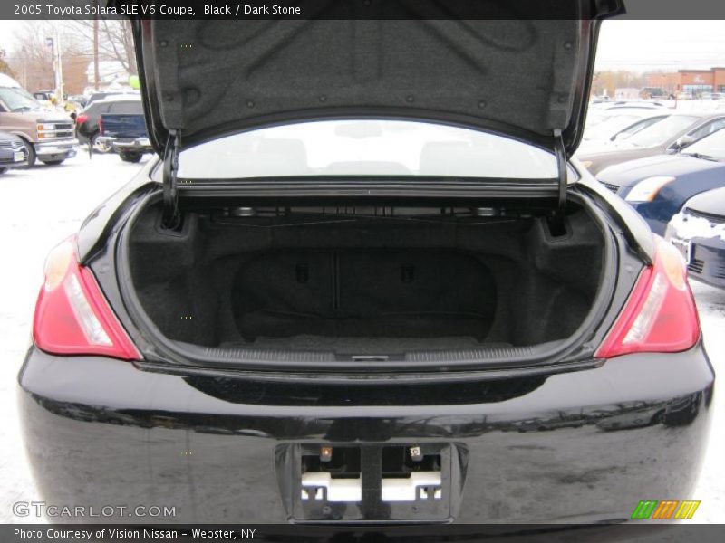 Black / Dark Stone 2005 Toyota Solara SLE V6 Coupe