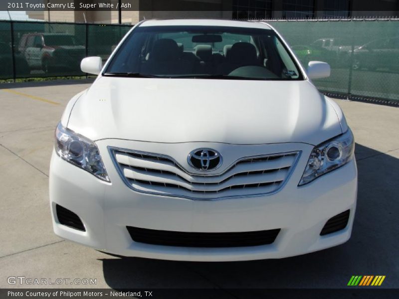 Super White / Ash 2011 Toyota Camry LE