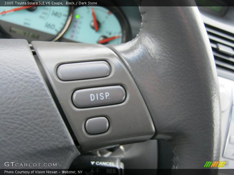 Black / Dark Stone 2005 Toyota Solara SLE V6 Coupe