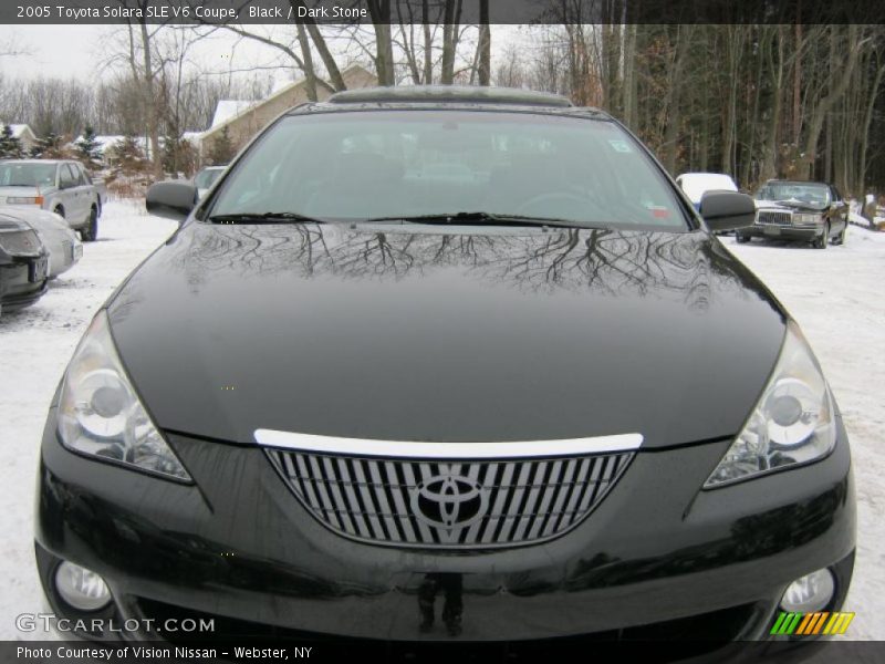 Black / Dark Stone 2005 Toyota Solara SLE V6 Coupe