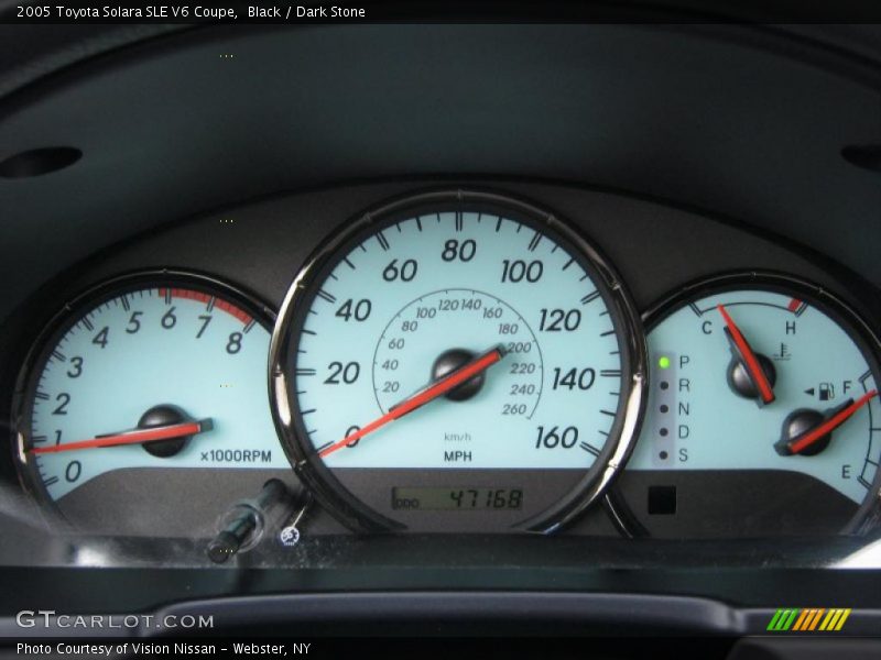  2005 Solara SLE V6 Coupe SLE V6 Coupe Gauges