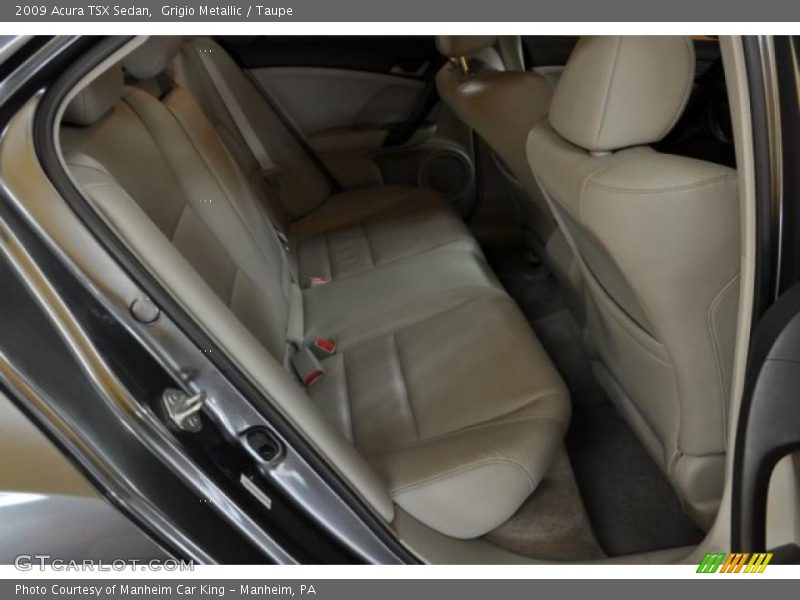 Grigio Metallic / Taupe 2009 Acura TSX Sedan