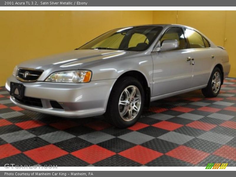 Satin Silver Metallic / Ebony 2001 Acura TL 3.2
