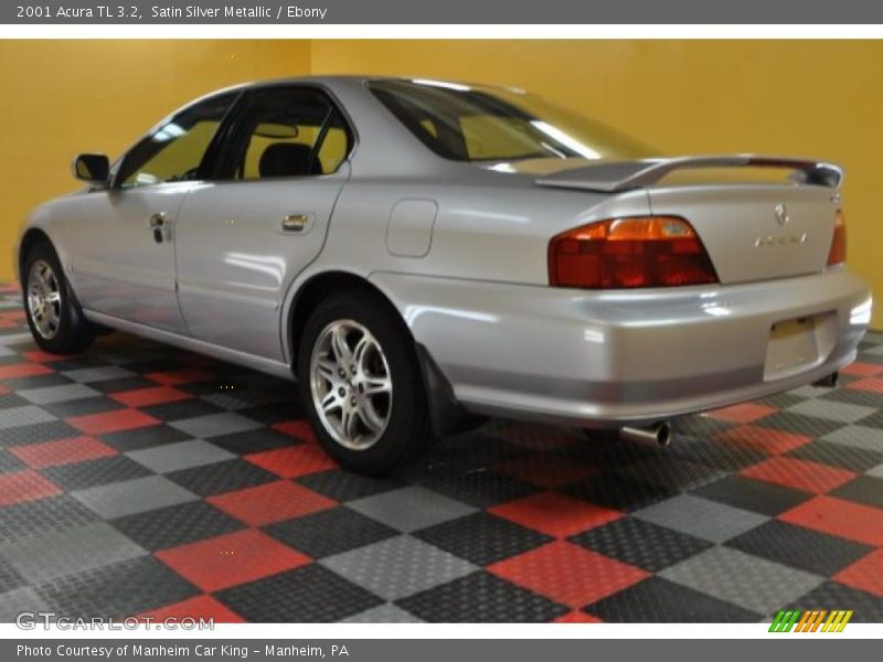 Satin Silver Metallic / Ebony 2001 Acura TL 3.2