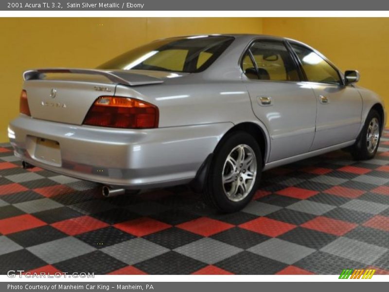 Satin Silver Metallic / Ebony 2001 Acura TL 3.2