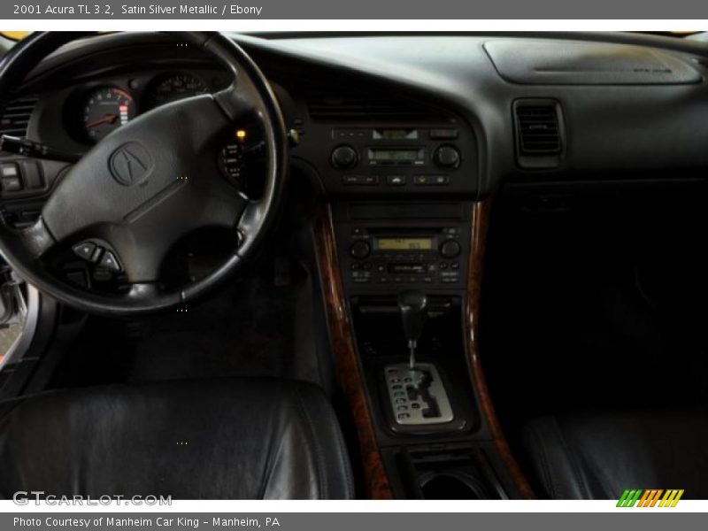 Satin Silver Metallic / Ebony 2001 Acura TL 3.2