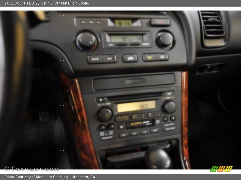 Satin Silver Metallic / Ebony 2001 Acura TL 3.2