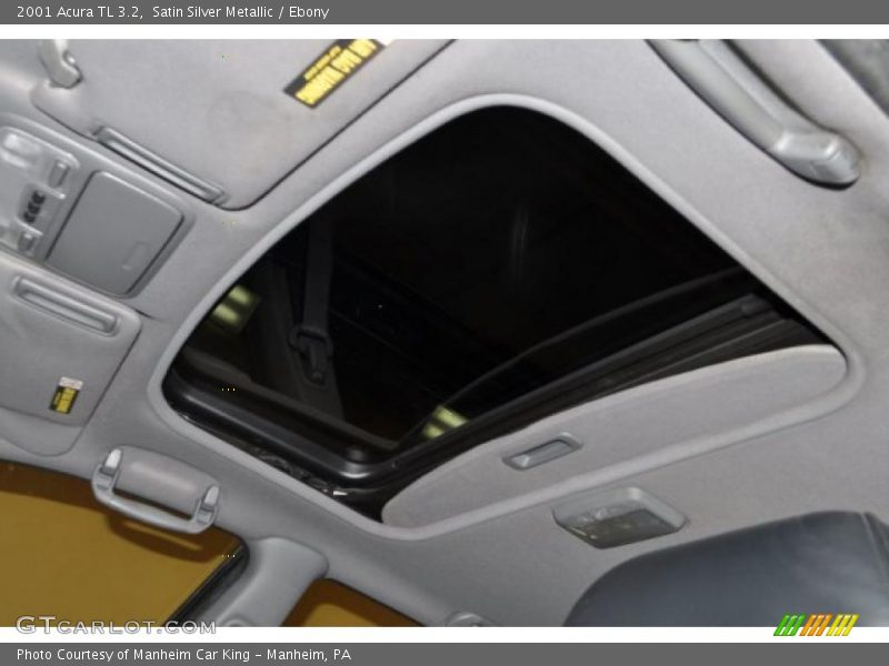 Satin Silver Metallic / Ebony 2001 Acura TL 3.2