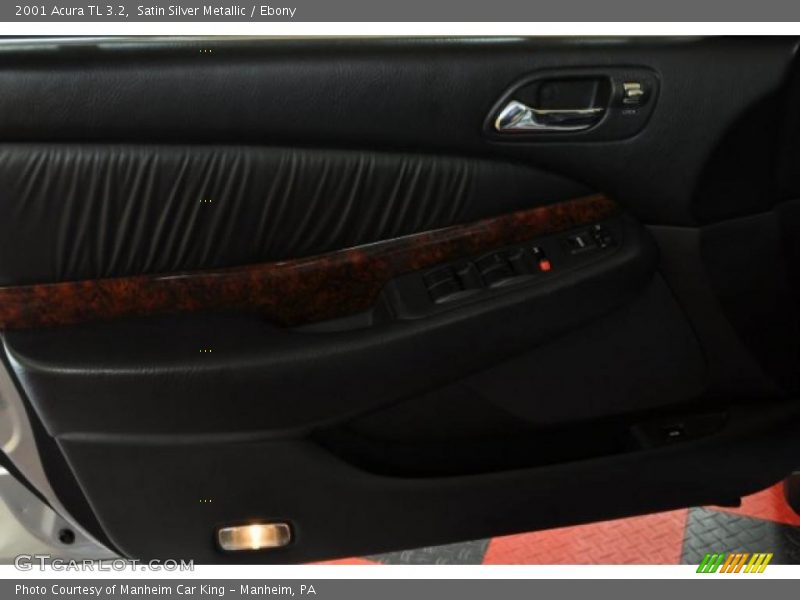 Satin Silver Metallic / Ebony 2001 Acura TL 3.2