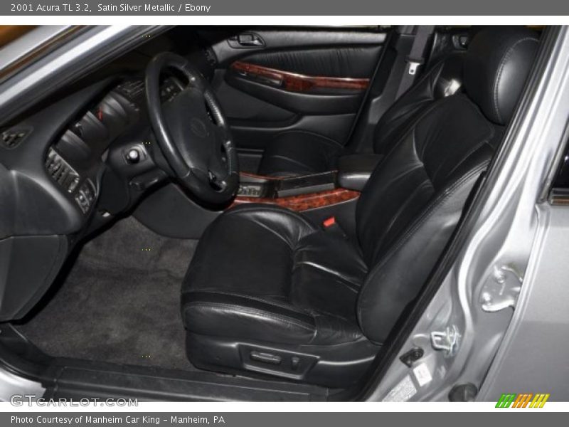 Satin Silver Metallic / Ebony 2001 Acura TL 3.2