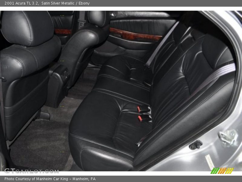 Satin Silver Metallic / Ebony 2001 Acura TL 3.2