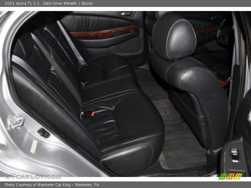 Satin Silver Metallic / Ebony 2001 Acura TL 3.2