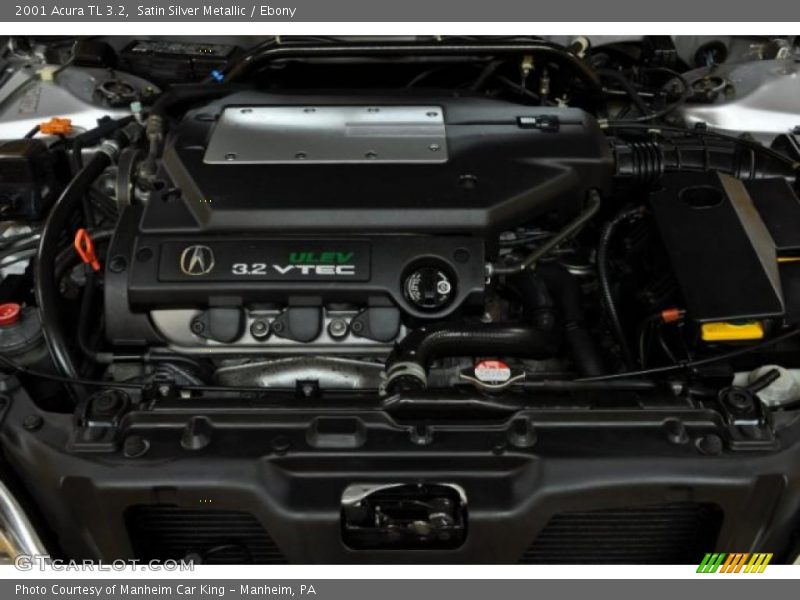 Satin Silver Metallic / Ebony 2001 Acura TL 3.2