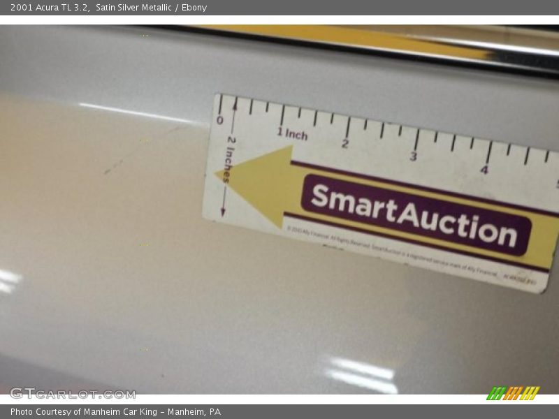 Satin Silver Metallic / Ebony 2001 Acura TL 3.2