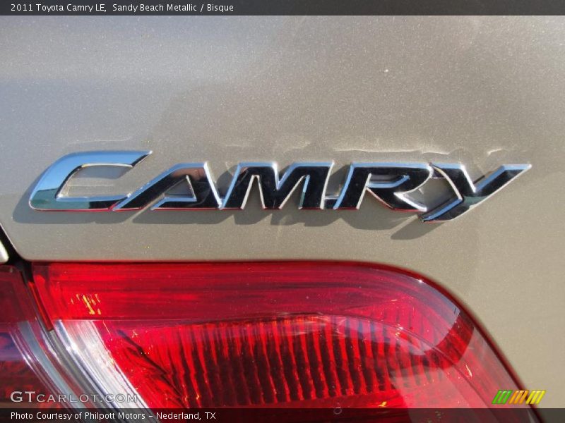 Sandy Beach Metallic / Bisque 2011 Toyota Camry LE
