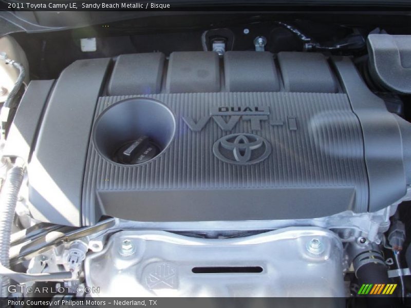 Sandy Beach Metallic / Bisque 2011 Toyota Camry LE