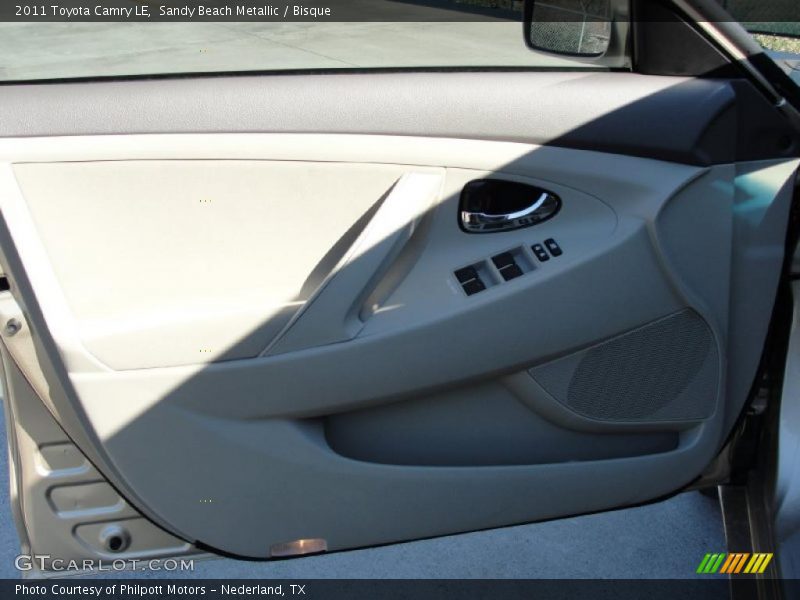 Sandy Beach Metallic / Bisque 2011 Toyota Camry LE