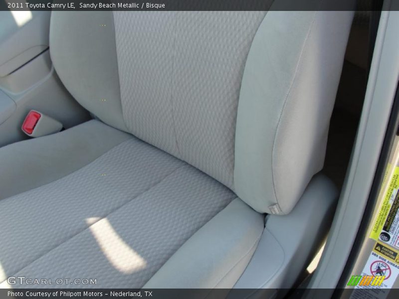 Sandy Beach Metallic / Bisque 2011 Toyota Camry LE