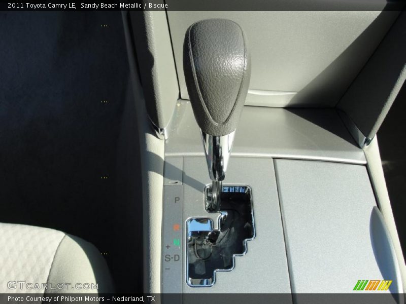 Sandy Beach Metallic / Bisque 2011 Toyota Camry LE