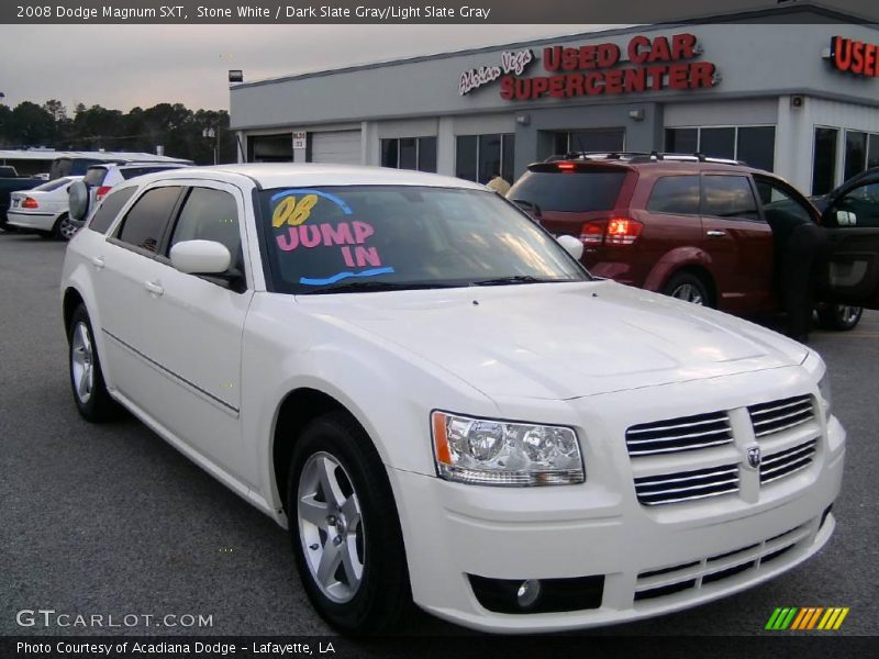 Stone White / Dark Slate Gray/Light Slate Gray 2008 Dodge Magnum SXT