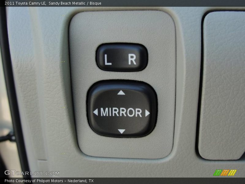 Sandy Beach Metallic / Bisque 2011 Toyota Camry LE