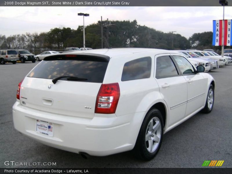 Stone White / Dark Slate Gray/Light Slate Gray 2008 Dodge Magnum SXT