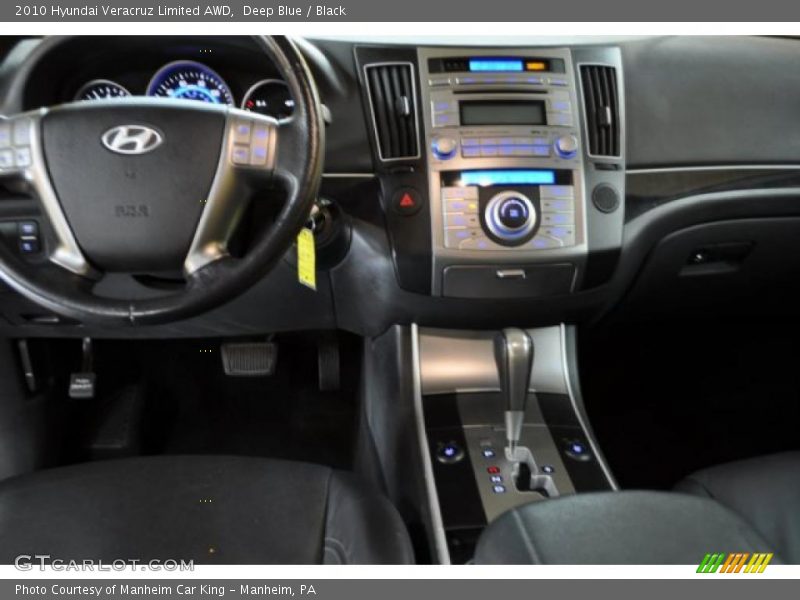 Deep Blue / Black 2010 Hyundai Veracruz Limited AWD