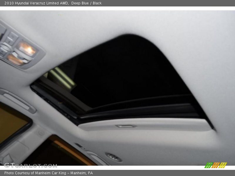 Deep Blue / Black 2010 Hyundai Veracruz Limited AWD
