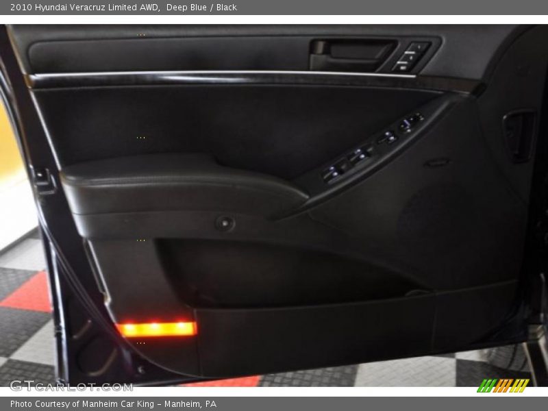 Deep Blue / Black 2010 Hyundai Veracruz Limited AWD