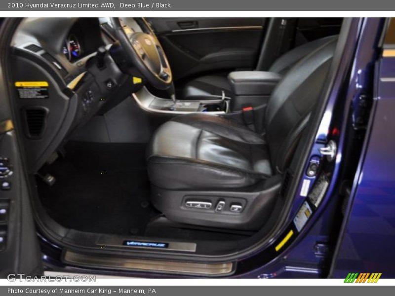 Deep Blue / Black 2010 Hyundai Veracruz Limited AWD