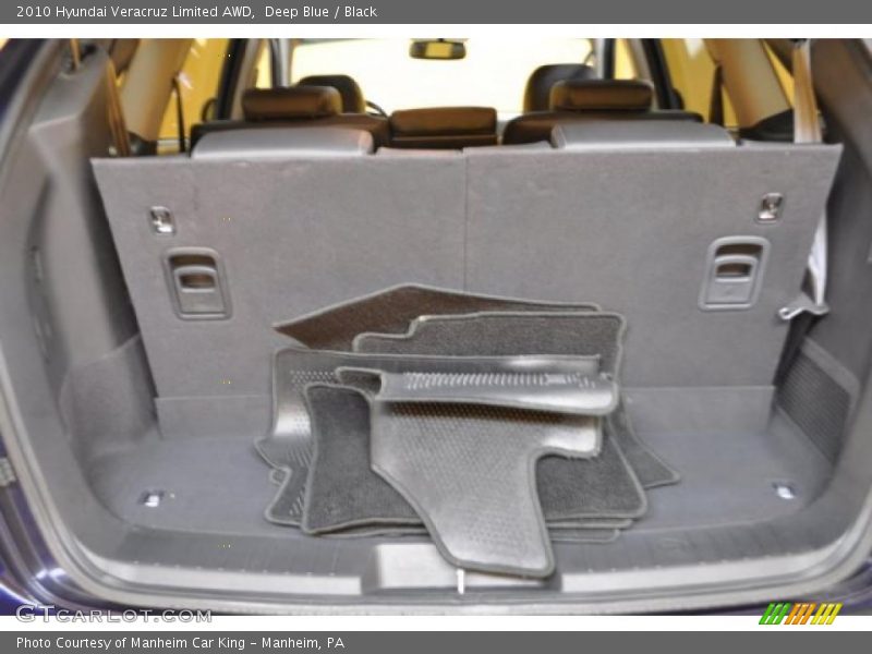 Deep Blue / Black 2010 Hyundai Veracruz Limited AWD