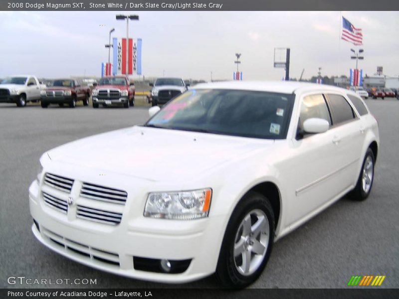 Stone White / Dark Slate Gray/Light Slate Gray 2008 Dodge Magnum SXT