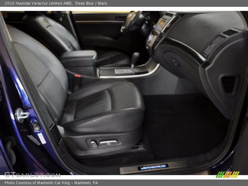 Deep Blue / Black 2010 Hyundai Veracruz Limited AWD