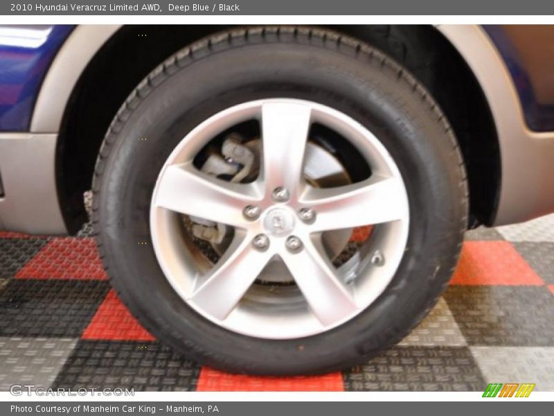 Deep Blue / Black 2010 Hyundai Veracruz Limited AWD
